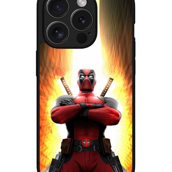Iphone 15 Pro | 2D Metal | Deadpool-Bullets | LC068