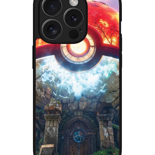 Iphone 15 Pro Max | 2D Metal | Cartoon-Ball-House-Anime | LC077