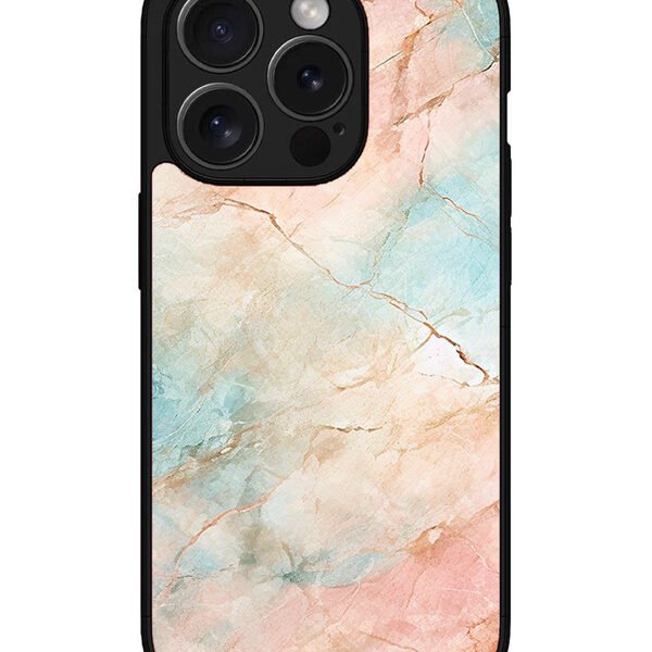 Iphone 15 Pro | 2D Metal | Marble | LC068