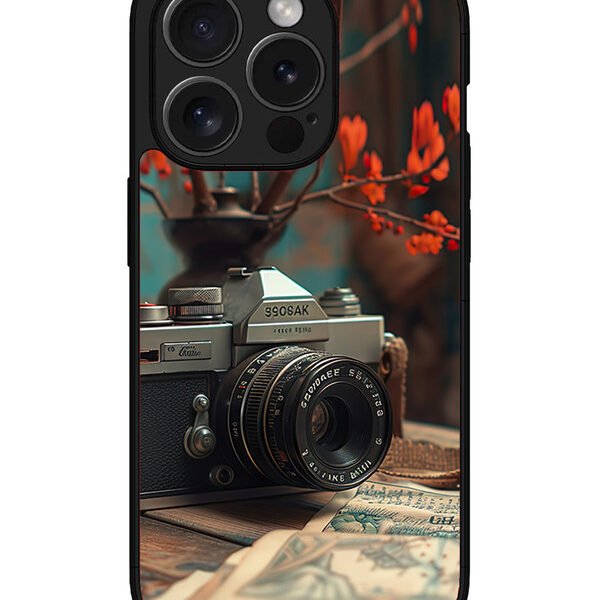 Iphone 15 Pro Max | 2D Metal | Retro Camera | LC077