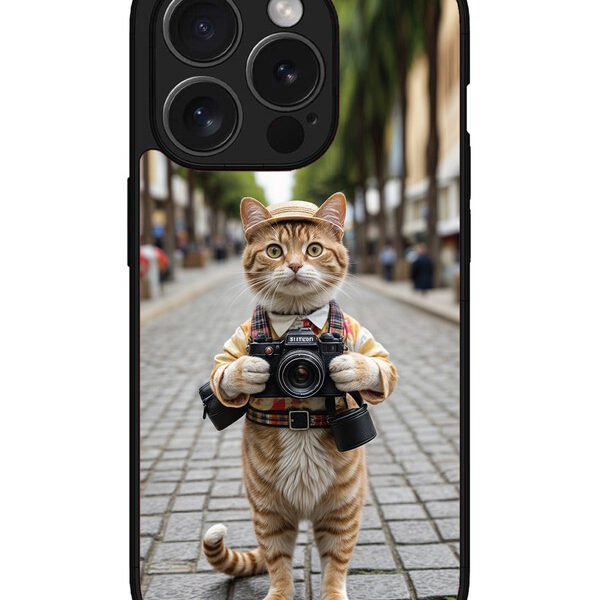 Iphone 15 Pro Max | 2D Metal | Cat As Cameraman | LC077