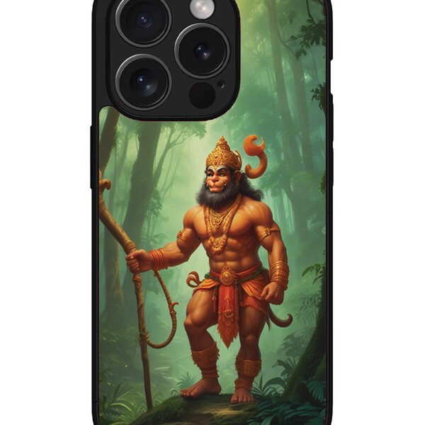 Iphone 15 Pro Max | 2D Metal | Veer Hanuman | LC077
