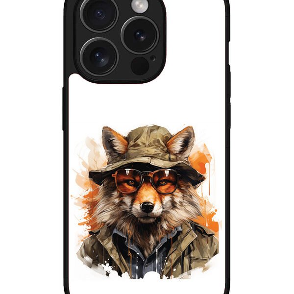 Iphone 15 Pro Max | 2D Metal | Zoology Fox | LC077