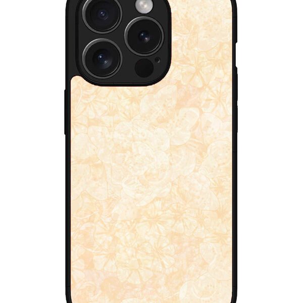 Iphone 15 Pro | 2D Metal | Blossom White Floral | LC068