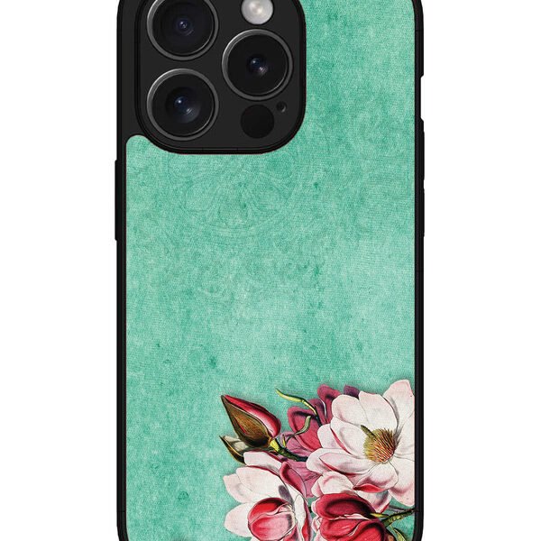 Iphone 15 Pro Max | 2D Metal | Beautiful Flowers | LC077