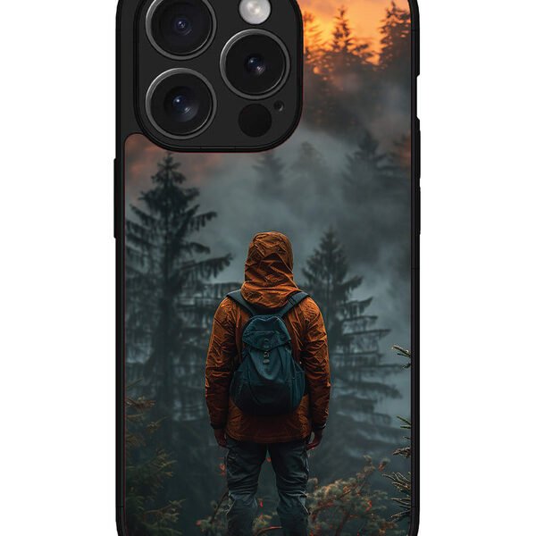 Iphone 15 Pro Max | 2D Metal | Alone In Forest | LC077