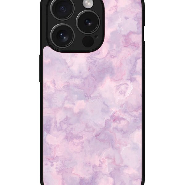 Iphone 15 Pro Max | 2D Metal | Pink Marble | LC077