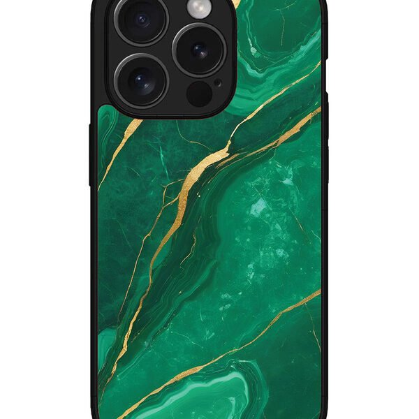Iphone 15 Pro Max | 2D Metal | Citrus Green Marble | LC077