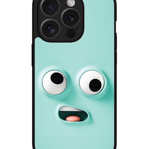 Iphone 15 Pro Max | 2D Metal | Confused Smiley | LC077