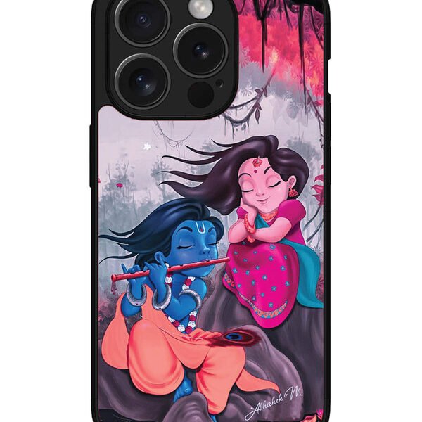 Iphone 15 Pro | 2D Metal | Bal Gopal & Radha | LC068