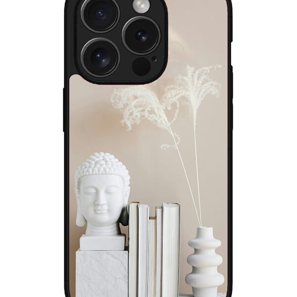 Iphone 15 Pro Max | 2D Metal | Buddha Statue | LC077