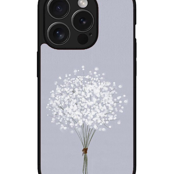 Iphone 15 Pro | 2D Metal | Blossom White | LC068