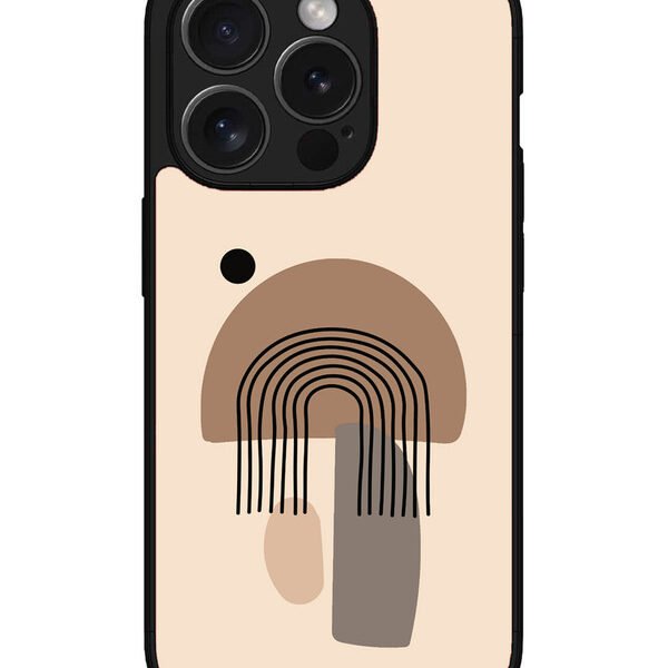 Iphone 15 Pro | 2D Metal | Mushroom Illustration | LC068