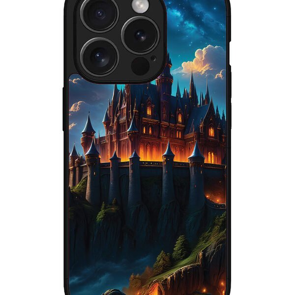 Iphone 15 Pro | 2D Metal | Castle | LC068
