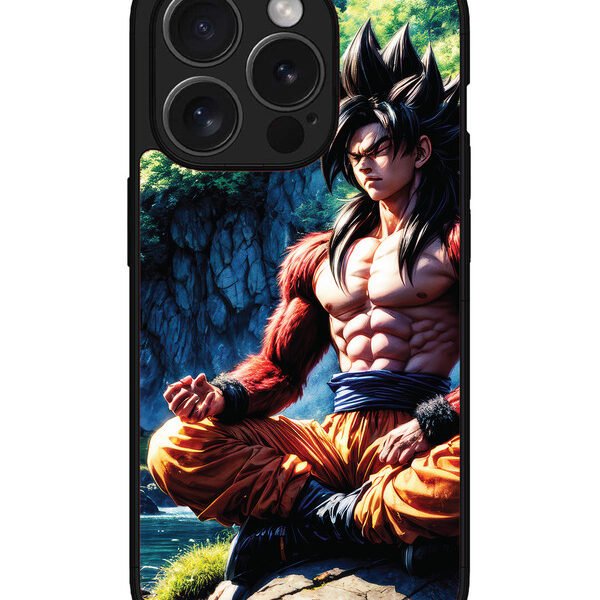 Iphone 15 Pro | 2D Metal | Goku Super Saiyan | LC068