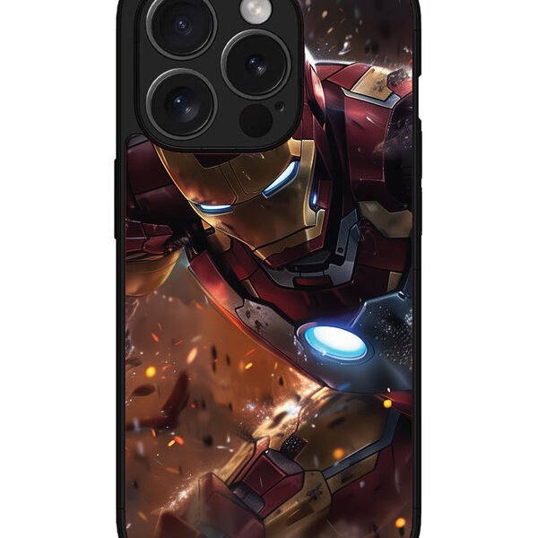 Iphone 15 Pro Max | 2D Metal | Ironman | LC077