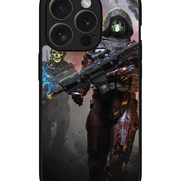 Iphone 15 Pro | 2D Metal | Sci-Fi Soldiers | LC068