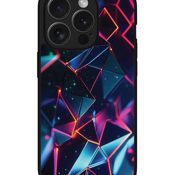 Iphone 15 Pro | 2D Metal | 3D Abstract Polygon | LC068