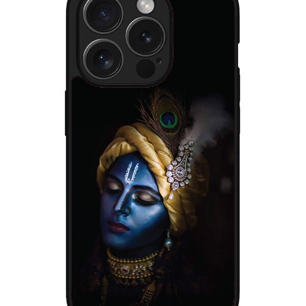 Iphone 15 Pro Max | 2D Metal | Kanha Krishna | LC077