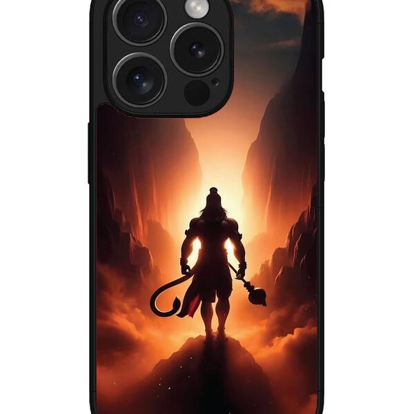 Iphone 15 Pro | 2D Metal | Veer Bajrangi | LC068