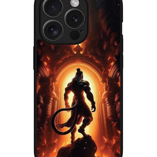 Iphone 15 Pro Max | 2D Metal | Sankat Mochan Hanuman | LC077