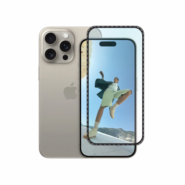 iPhone 15 Pro Max - 9H Diamond Cut Glass