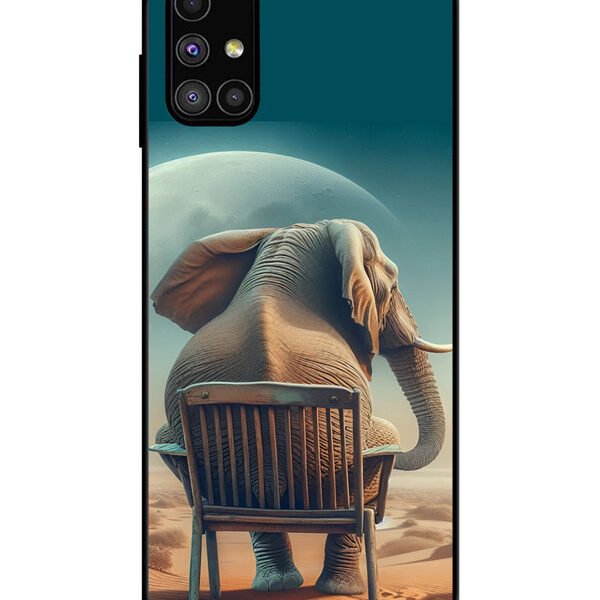 SAMSUNG GALAXY M51, Metal Back Cover