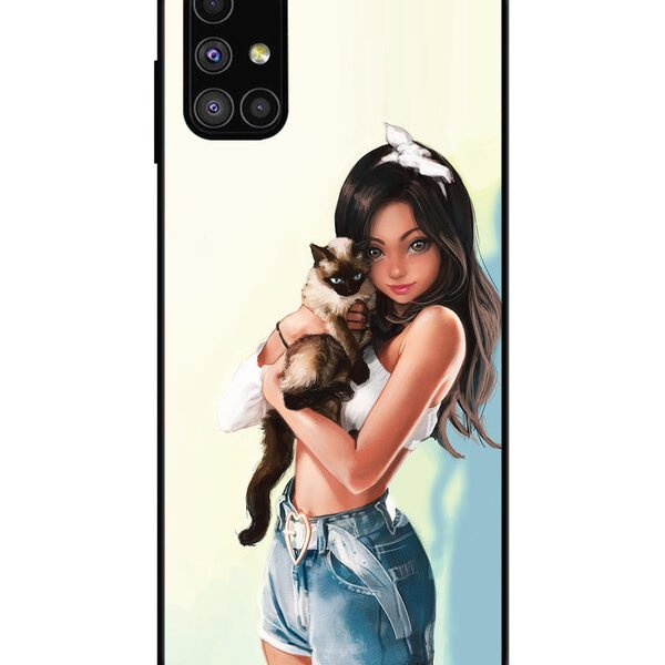 SAMSUNG GALAXY M51, Metal Back Cover