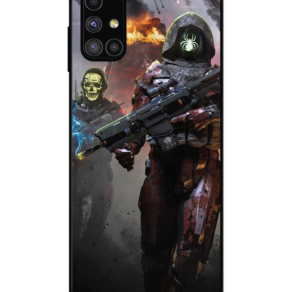 SAMSUNG GALAXY M51, Metal Back Cover