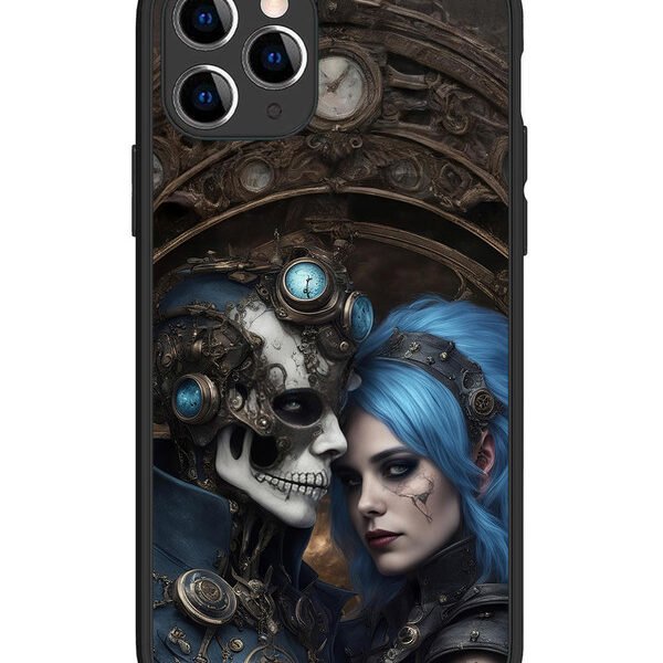 iPhone 11 Pro | 2D Metal | Skeleton & Devil Girl | LC081