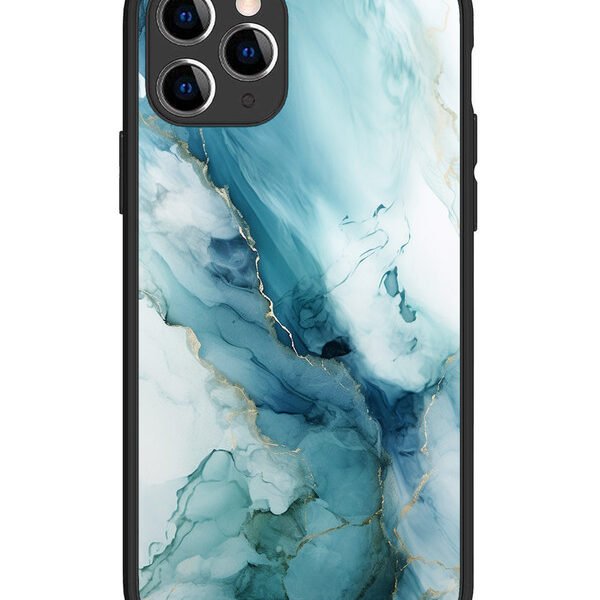 iPhone 11 Pro | 2D Metal | Oceanic Marble | LC081