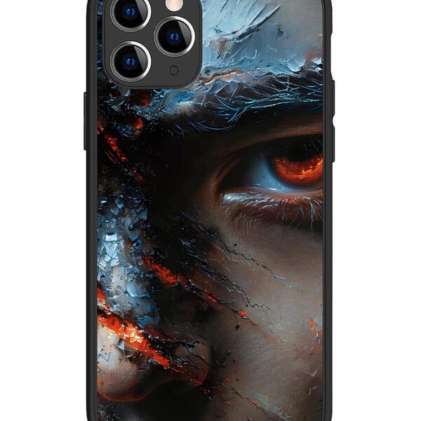 iPhone 11 Pro | 2D Metal | Red-Eyed Warrior | LC081