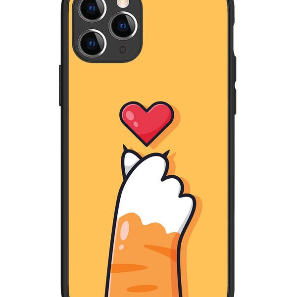iPhone 11 Pro | 2D Metal | Heart Hand | LC081
