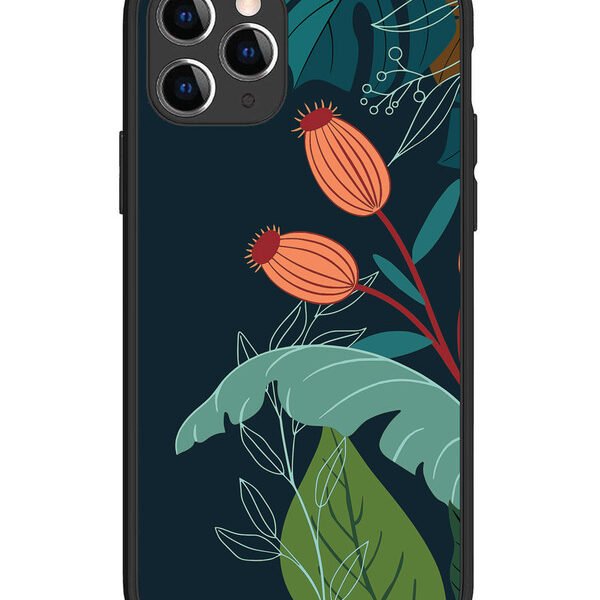 iPhone 11 Pro | 2D Metal | Plant Illustration | LC081