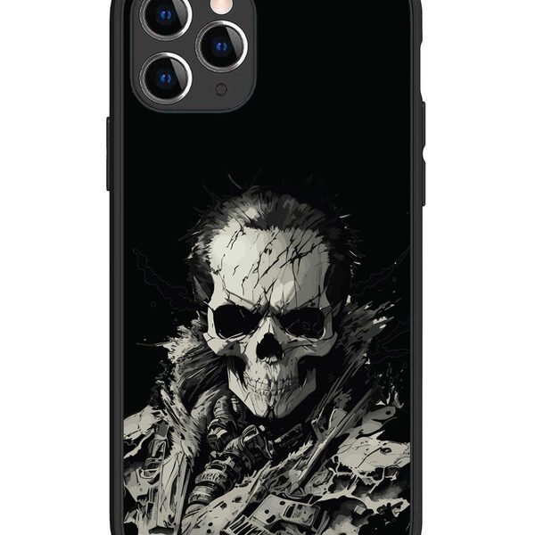 iPhone 11 Pro | 2D Metal | Dangeruous Skull | LC081