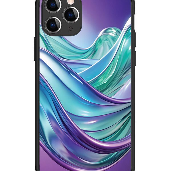 iPhone 11 Pro | 2D Metal | Mystic Purple Wave | LC081