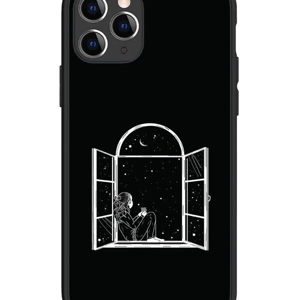 iPhone 11 Pro | 2D Metal | Little Girl on Window | LC081