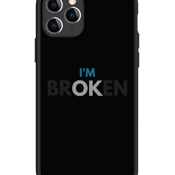iPhone 11 Pro | 2D Metal | I'm Broken Dark Theme | LC081