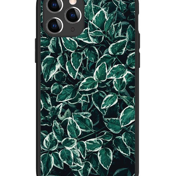 iPhone 11 Pro | 2D Metal | Green Oasis Leafs | LC081