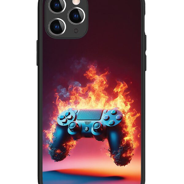 iPhone 11 Pro | 2D Metal | Console on fire | LC081