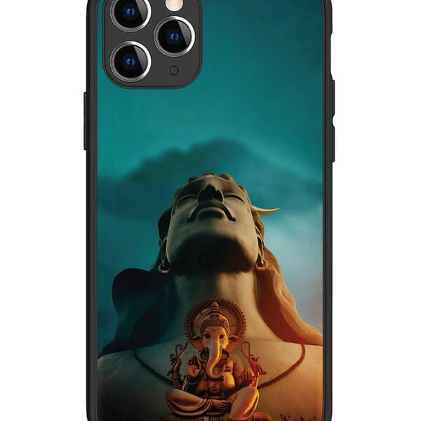 iPhone 11 Pro | 2D Metal | Shiva & Ganesh | LC081