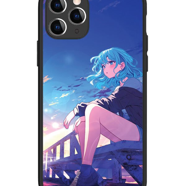 iPhone 11 Pro | 2D Metal | Alone Girl | LC081