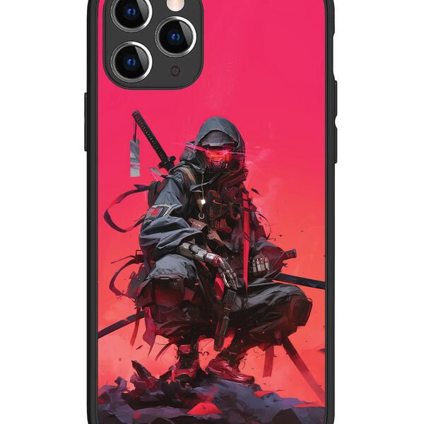 iPhone 11 Pro | 2D Metal | Cyberpunk Ninja Katana | LC081