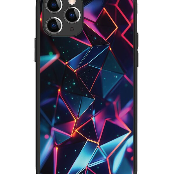 iPhone 11 Pro | 2D Metal | 3D Abstract Polygon | LC081