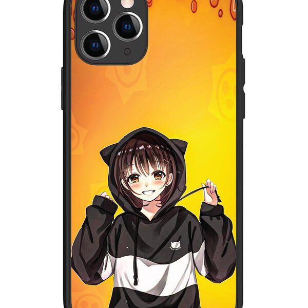 iPhone 11 Pro | 2D Metal | Anime Bad Girl | LC081