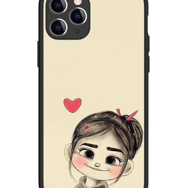 iPhone 11 Pro | 2D Metal | Cute Girl Looking at You | LC081