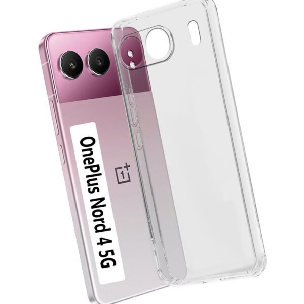 Oneplus Nord 4 5G, Transparent Case