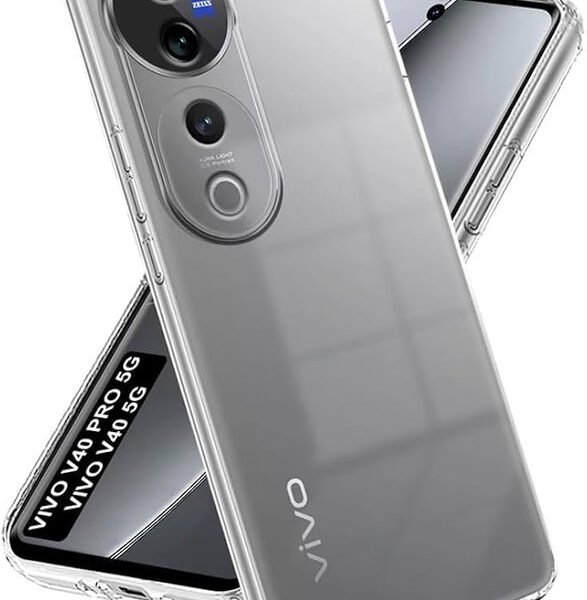 Vivo V40E 5G, Transparent Case
