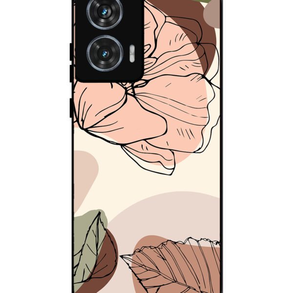 Motorola Moto G85 | 2D Metal | Floral Elegance, Portrait | LC298