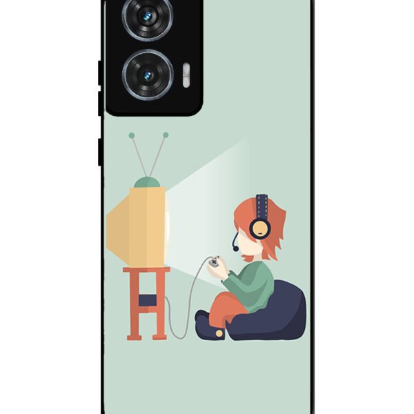 Motorola Moto G85 | 2D Metal | Kid Playing Game | LC298